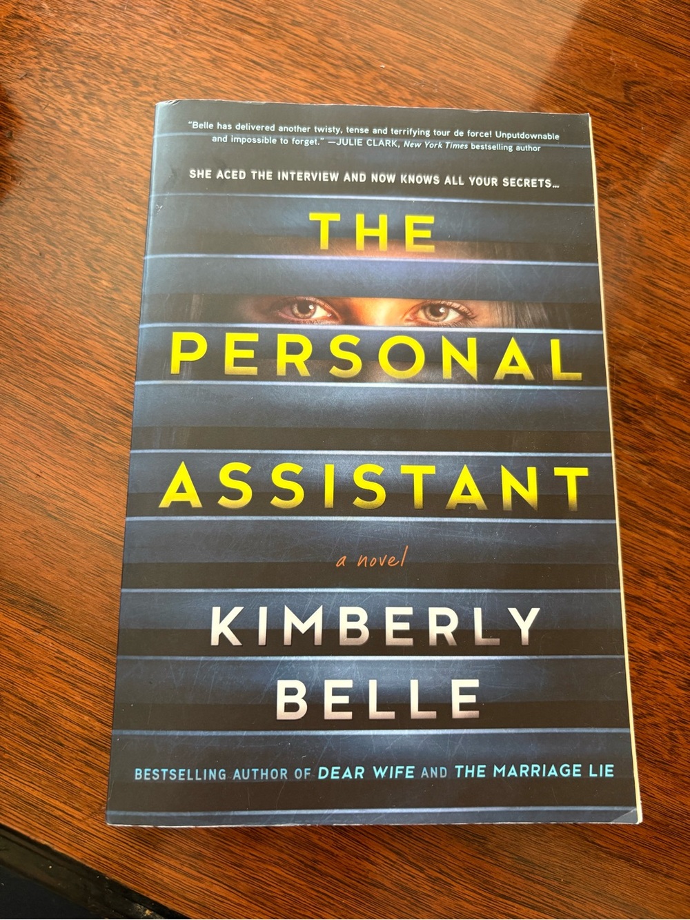 3/$20 "The Personal Assistant" - Black & Yellow Paperback Novel
